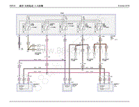 2017年福特撼路者电路图-遥控 无钥匙进 入与报警