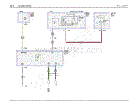 2017年福特撼路者电路图-电动转向控制
