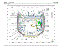 2018年福特撼路者Everest电路图-部件位置图
