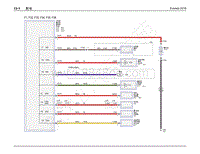 2018年福特撼路者Everest电路图-配电