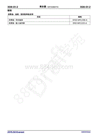 2017年福特撼路者维修手册-308_01离合器 6速手动变速器MT82