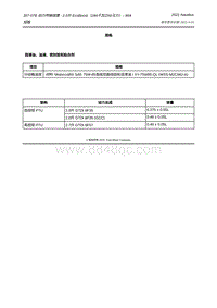 2021年林肯航海家ET维修手册-307-07B 动力传输装置 - 2.0升 EcoBoost（184千瓦_250马力）– MI4