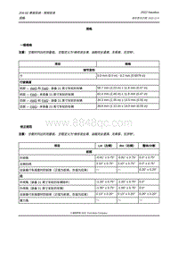 2022年林肯航海家ET维修手册-204-00 悬架系统 - 常规信息