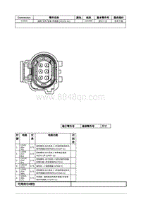 2021年林肯冒险家接插件视图-C1510 通用 加热 型氧 传感器 HO2S 11 