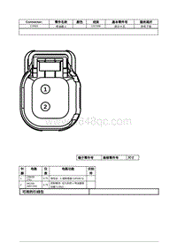 2021年林肯冒险家接插件视图-C1562 喷油器 2 