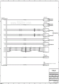 2020-2021年特斯拉Model Y电路图-车身控制器 Front Main 22