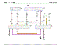 2022年江铃福特领睿电路图-101-1 天窗 开启 面板