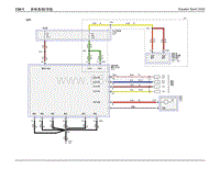 2022年江铃福特领睿电路图-130-1 音响系统导航