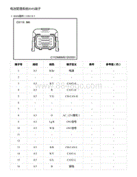 2021年零跑C11新能源-电池管理系统BMS端子