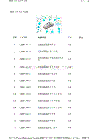 2021年零跑C11新能源-工时工位信息