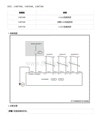 2021年零跑C11新能源-DTC U007488 U007688 U007388