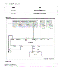 2021年零跑C11新能源-DTC U132887 U132882