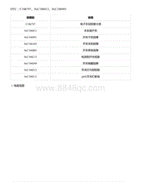 2021年零跑C11新能源-DTC C106797 0xC106813 0xC106901