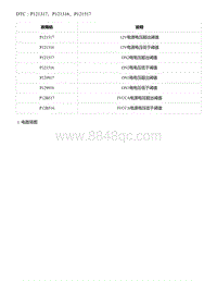 2021年零跑C11新能源-DTC P121317 P121316 P121517