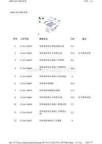 2021年零跑C11新能源-6004-10后地板系统