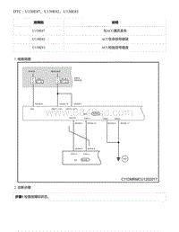 2021年零跑C11新能源-故障诊断-DTC U130E87 U130E82 U130E83