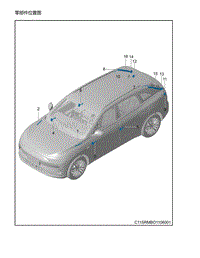 2021年零跑C11新能源-零部件位置图