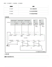 2021年零跑C11新能源-DTC U130287 U130282 U130283 2 