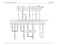 2020年江铃福特领界EV改款电路图-组合仪表与仪表板照明