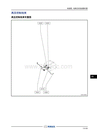2018年长丰猎豹CS9EV电路图-高压控制线束