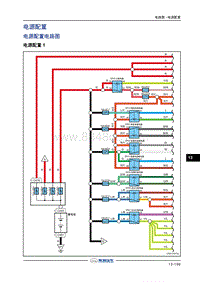 2018年长丰猎豹CS9EV电路图-3-电源配置