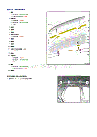 奥迪Q8维修手册-车顶行李架基架