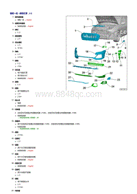 奥迪Q8维修手册-前保险杠