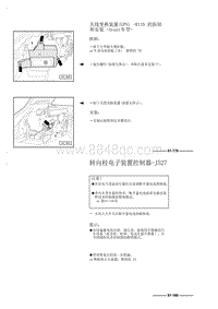 奥迪A4B6-06 转向柱电子装置控制