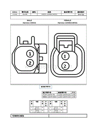 2020年林肯大陆线路连接器-C1319 INLINE 