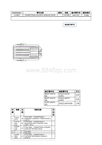 2020年林肯大陆线路连接器-C1381E POWERTRAIN CONTROL MODULE PCM 