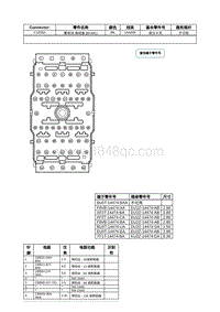 2021年林肯飞行家线路接插件-C1035A 蓄电池 接线盒 BCMC 