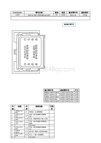 2021年林肯飞行家线路接插件-C609 右前 车门锁闩 控制 模块 DCMF 