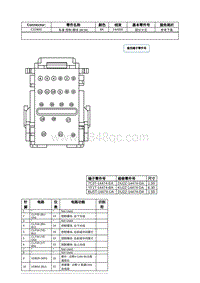 2021年林肯飞行家线路接插件-C2280G 车身 控制 模块 BCM 