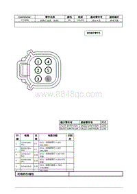 2021年林肯飞行家线路接插件-C1285B 前照灯 总成 （右侧） 