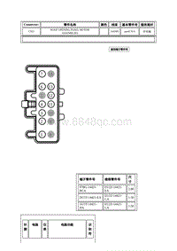 2021年林肯航海家线束连接器-C921 ROOF OPENING PANEL MOTOR ASSEMBLIES 