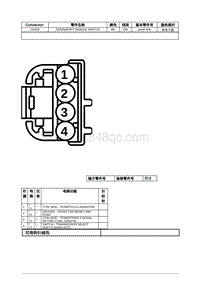 2022年林肯航海家线束连接器-C2429 DOWNSHIFT PADDLE SWITCH 