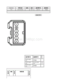 2021年林肯航海家线束连接器-C914 RAIN SENSOR 