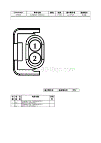 2022年林肯航海家线束连接器-C4931B GATEWAY MODULE 