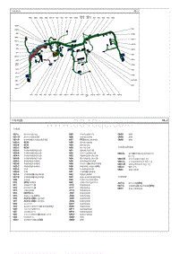 2019名图G1.8电路图-主线束