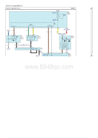 2020名图G1.8维修指南-B252400 前右转向信号电路与搭铁电路短路