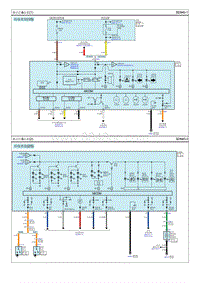 2019名图G1.8电路图-指示灯 仪表