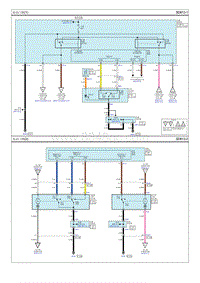 2019名图G1.6T电路图-电动门锁