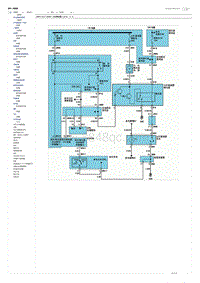 2008前名驭G 2.7电路图-大灯喷水器