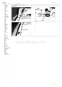 2008前名驭G 2.7电路图-后线束