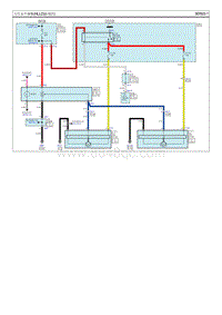 2017现代悦动 electric EV电路图-大灯水平调整 HLLD 系统