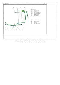2016悦纳G1.4电路图-后备箱门线束