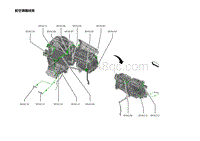 2023蔚来ET7电路图-前空调箱线束前空调箱线束