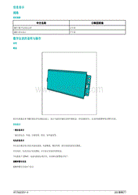 2021蔚来ET7维修手册-信息显示