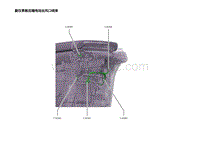 2023蔚来ET7电路图-副仪表板后端电动出风口线束副仪表板后端电动出风口线束