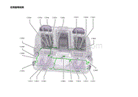 2023蔚来ET7电路图-后排座椅线束后排座椅线束